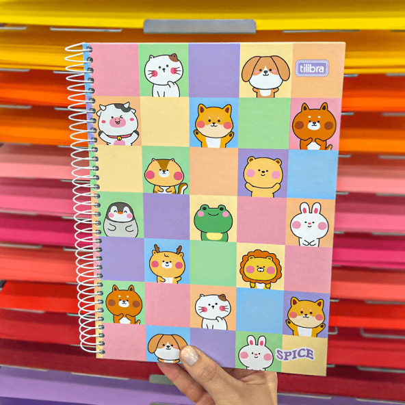 Caderno bichinhos